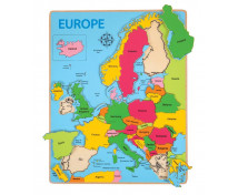 Vkládací puzzle Mapa Evropy